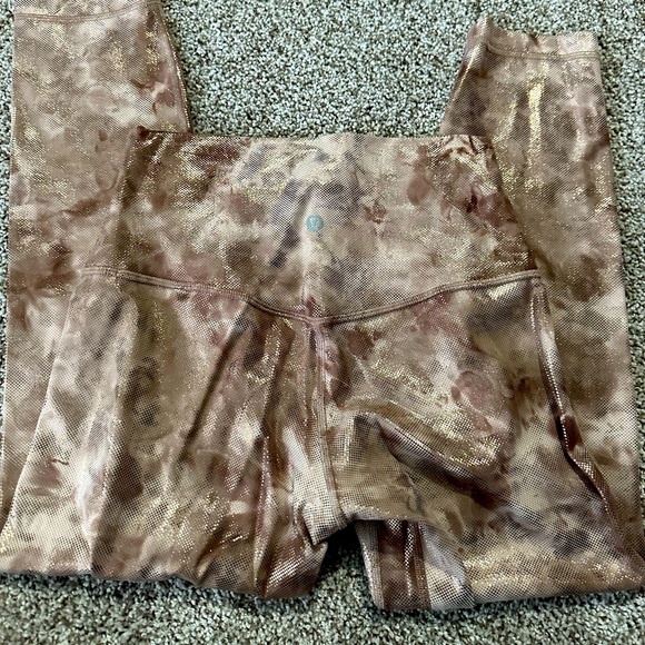 lululemon athletica Pants - Lulu lemon shine leggings NWOT size 6